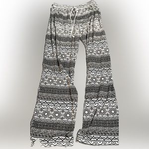 MR. BUHO COTTON NEW BOHO TRIABL PRINT PALAZZO PANTS